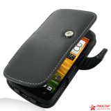 Кожаный чехол Pdair книжка для HTC One S(черный)